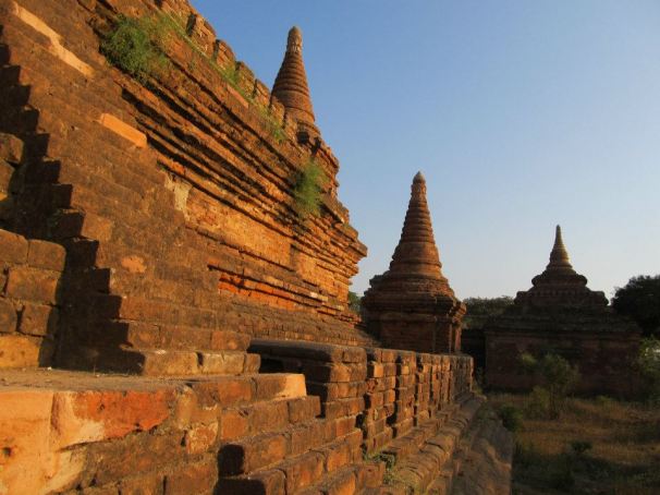 deserted temple bagan