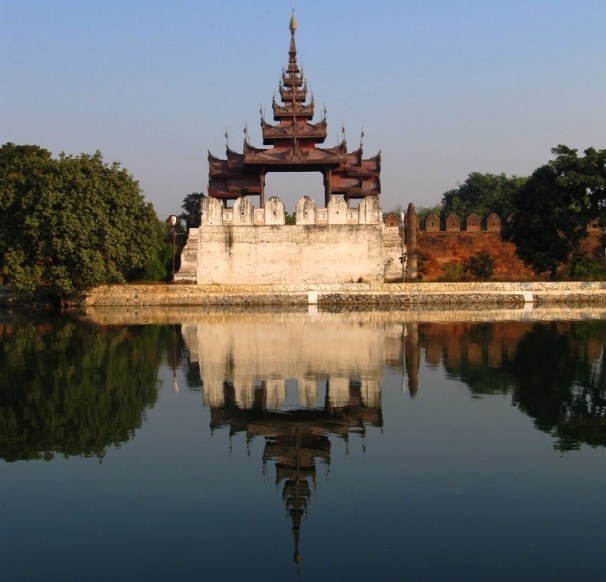 Mandalay Palace Reflection